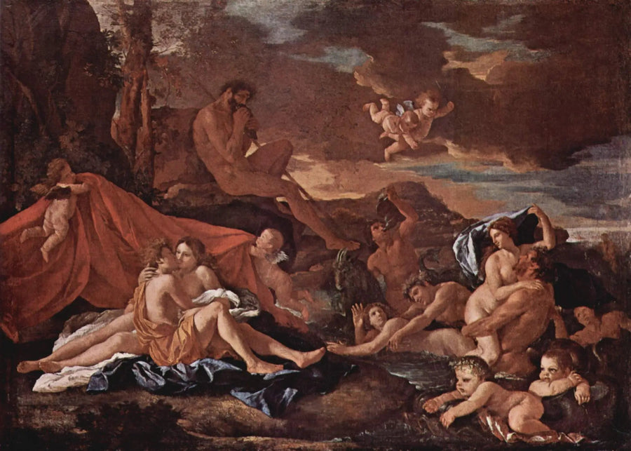Acis og Galathea - Nicolas Poussin