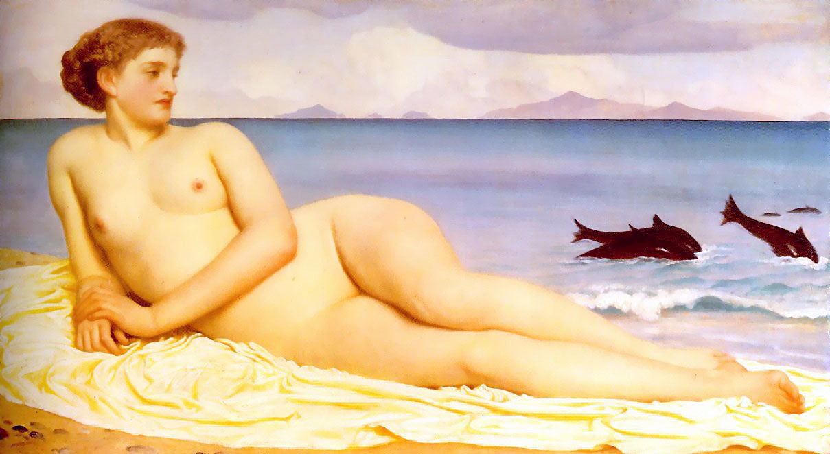 Actée, havnymfe - Frederic Leighton