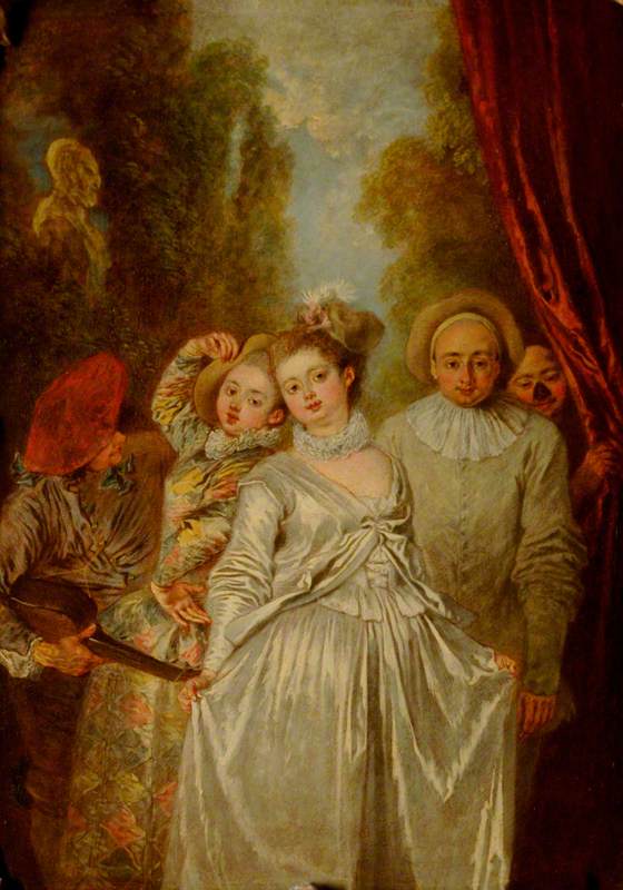 Aktører fra den italienske trup - Antoine Watteau