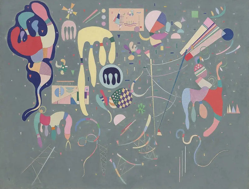 Forskellige handlinger - Vassily Kandinsky