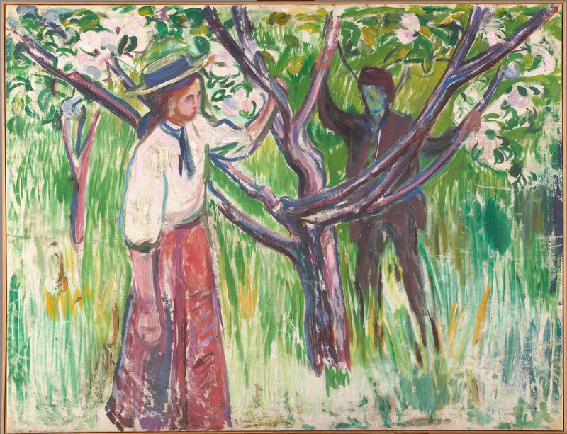Adam og Eva - Edvard Munch