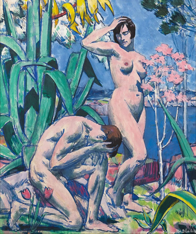 Adam og Ève - Francis Cadell