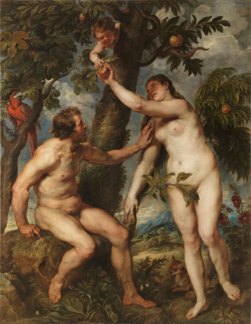 Adam og Eva - Peter Paul Rubens