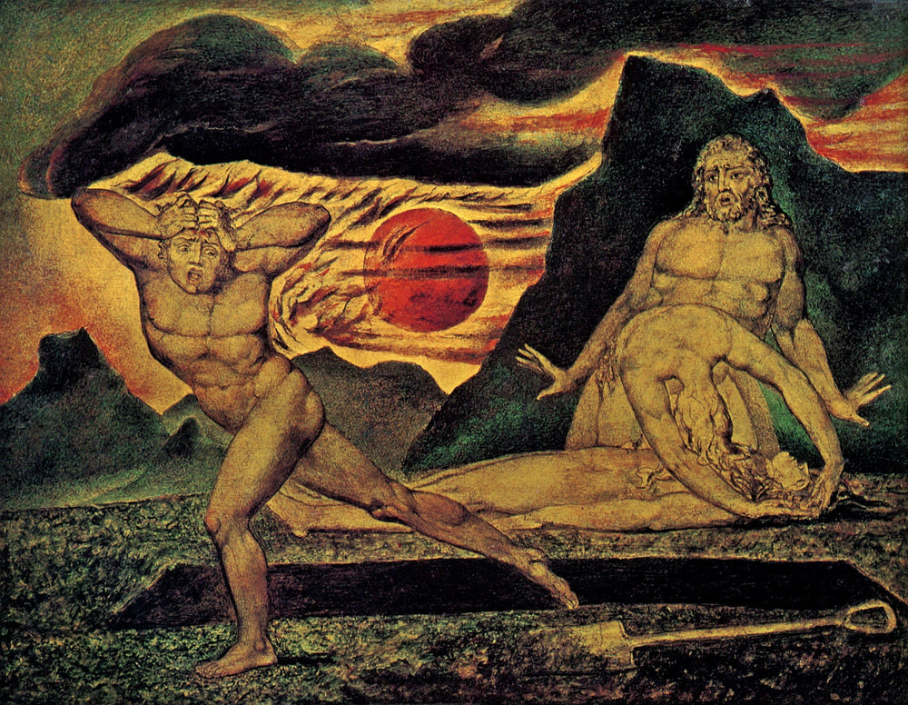 Adam et Ève trouvant le corps d’Abel - William Blake - Alpha Reproduction