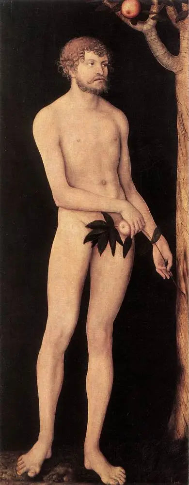 Adam - Lucas Cranach den Ældre