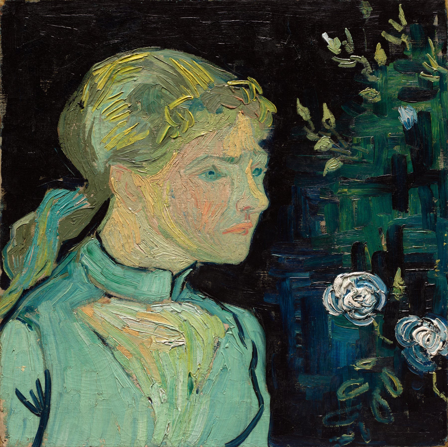 Adeline Ravoux de Vincent van Gogh, juin 1890, Cleveland Museum of Art
