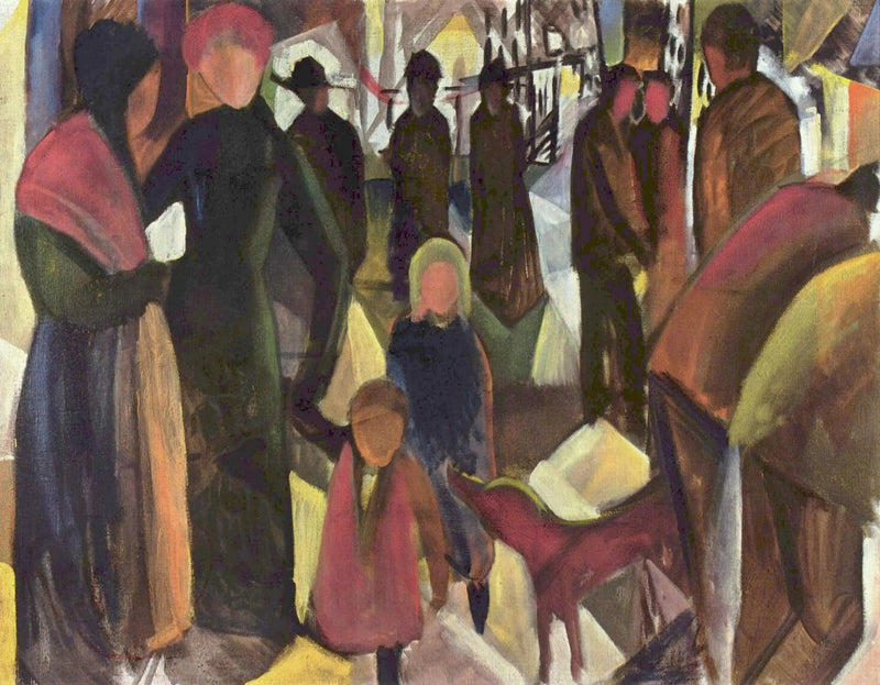 Farvel - August Macke