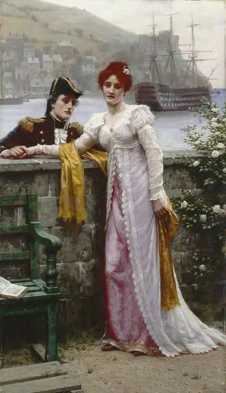 Farvel - Edmund Blair Leighton