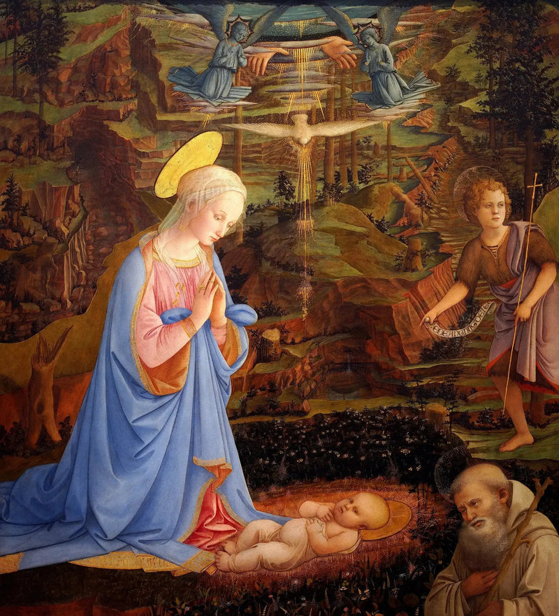 Tilbedelse Camaldoli - Fra Filippo Lippi