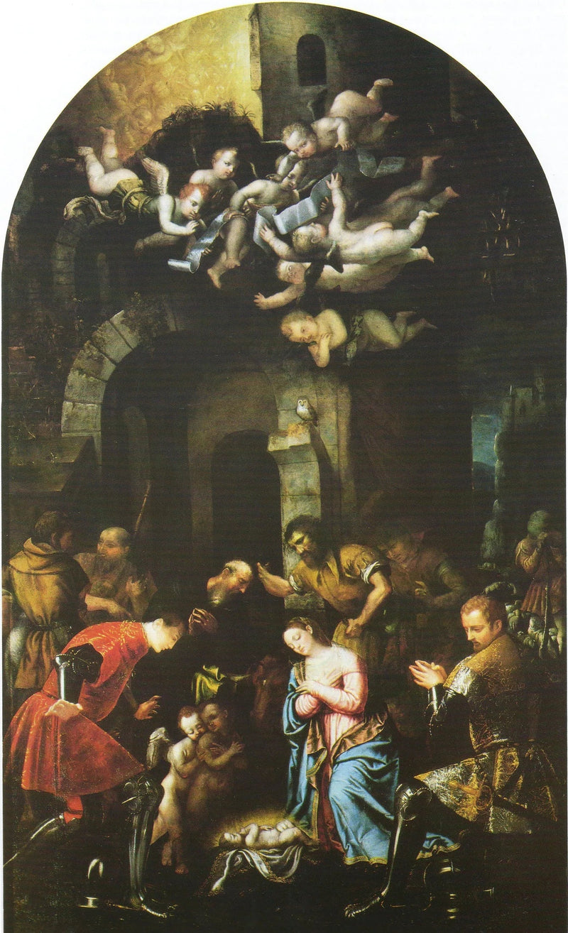 Betagelse af hyrderne med Nazario Saints og Celso - Alessandro Bonvicino