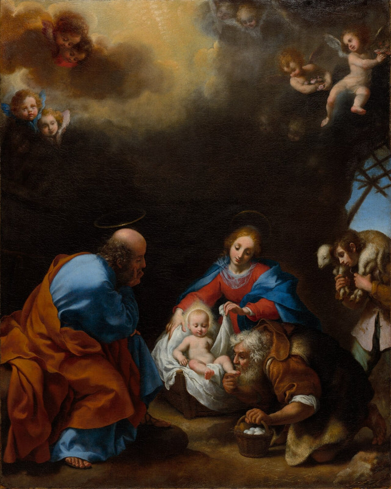 Betagelse af hyrderne - Carlo Dolci