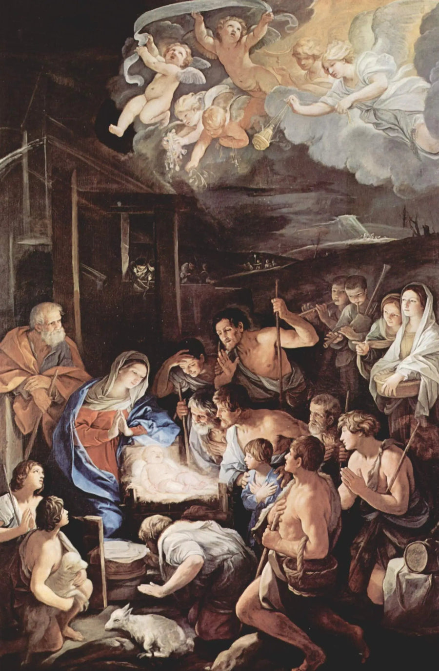 Betagelse af hyrderne - Guido Reni