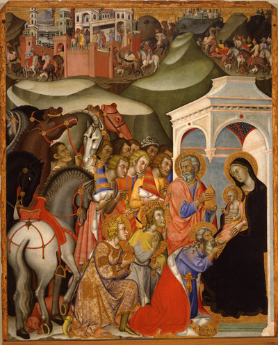 Adoration des mages - Bartolo di Fredi - Alpha Reproduction