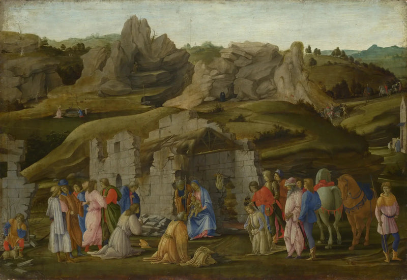 Magernes tilbedelse - Filippino Lippi
