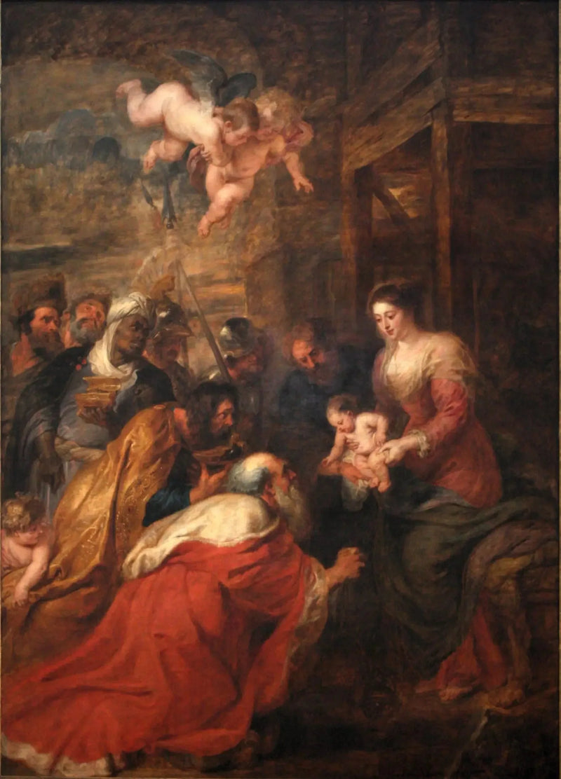 De hellige tre konger - Peter Paul Rubens