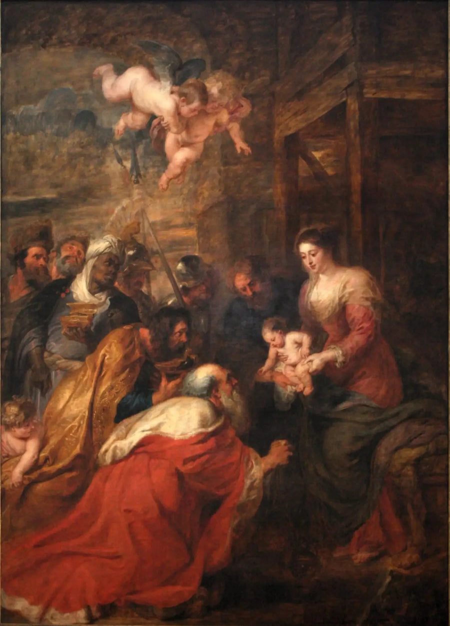 De hellige tre konger - Peter Paul Rubens