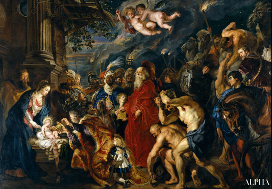 Adoration des mages - Peter Paul Rubens - Reproductions de tableaux et peintures haut de gamme