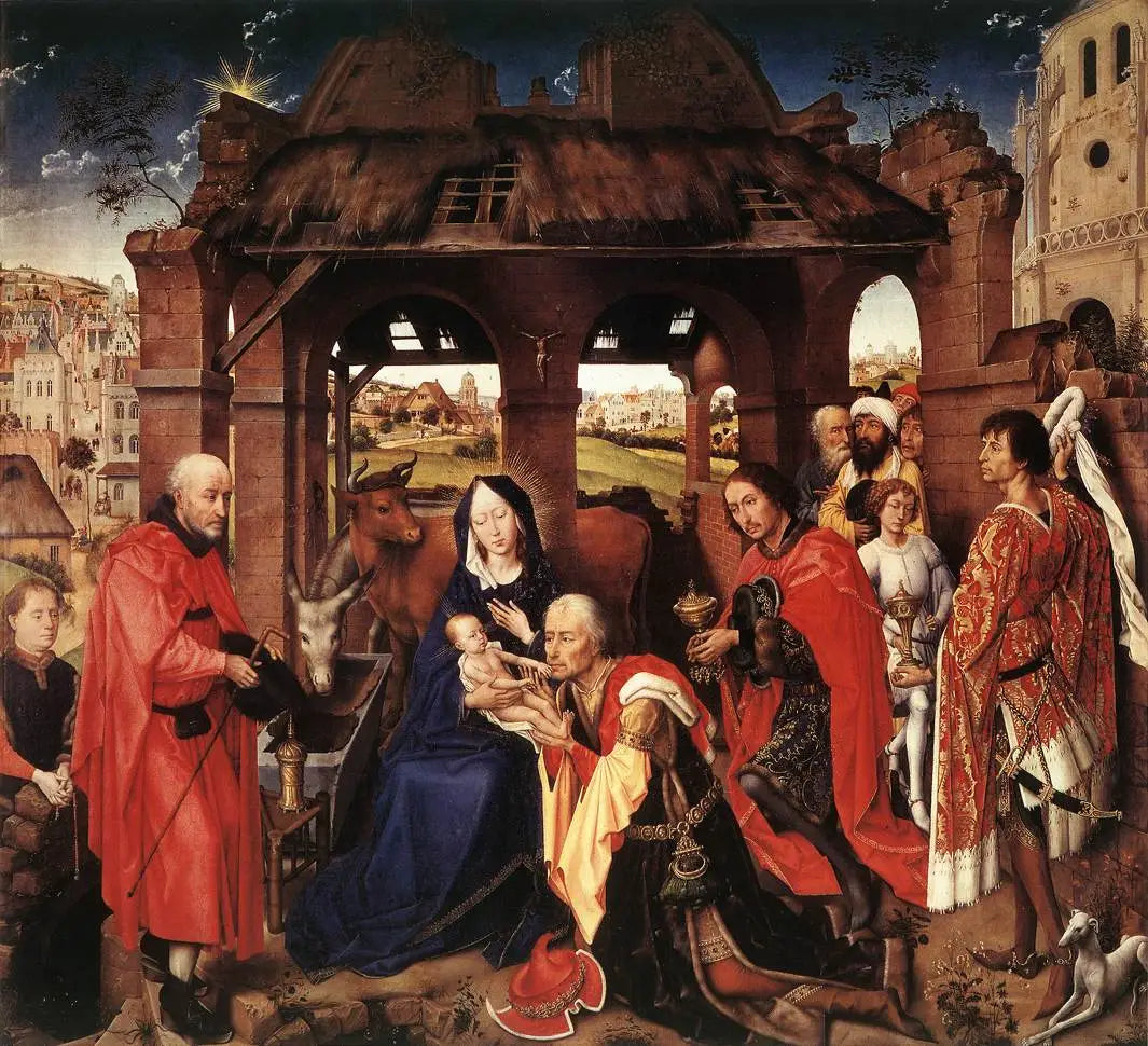 Betagelse af de vise mænd - Rogier van der Weyden