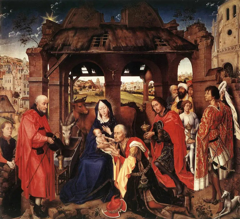Betagelse af de vise mænd - Rogier van der Weyden