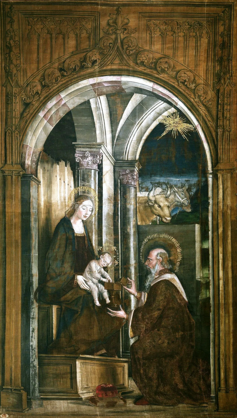 Tilbedelse af de Tre Konger - Pedro Berruguete