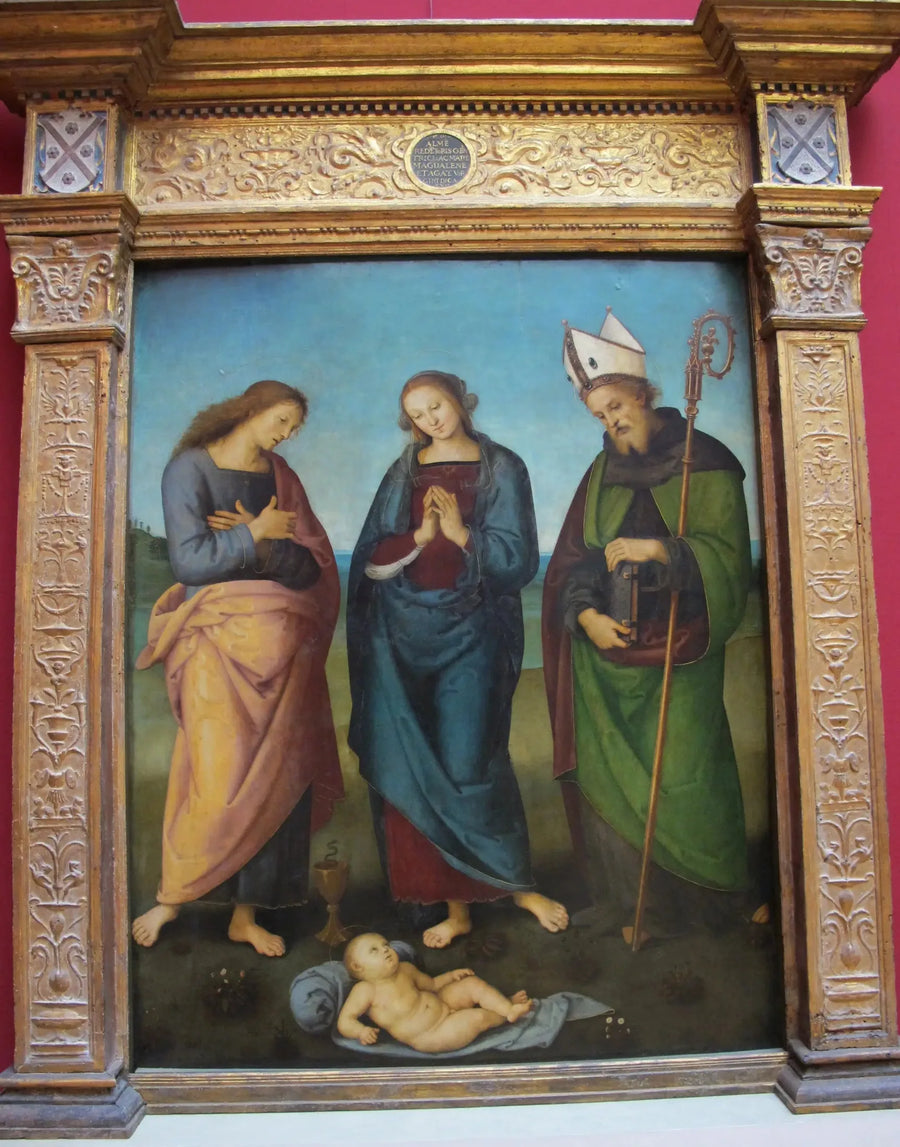 Barnets tilbedelse - Pietro Perugino