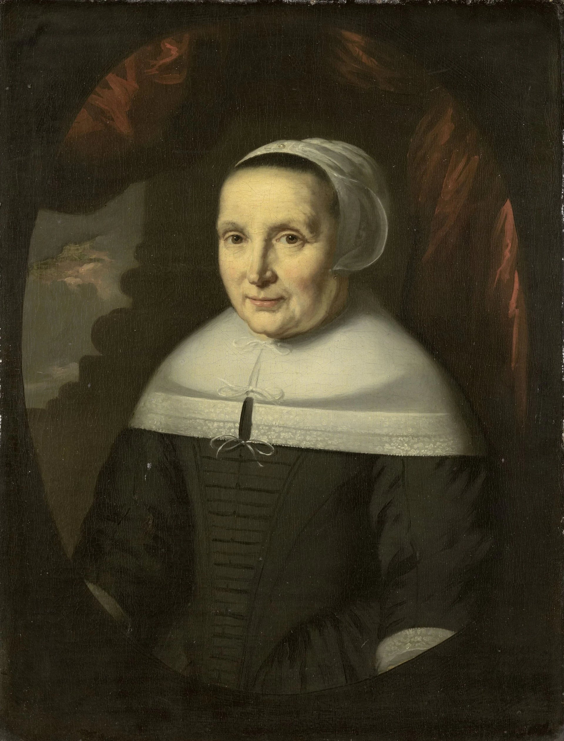 Aeltje Denijs (née en 1598/99). Épouse de Hendrick Wijnands, mère de Dionijs Wijnands - Artiste inconnu du Rijksmuseum