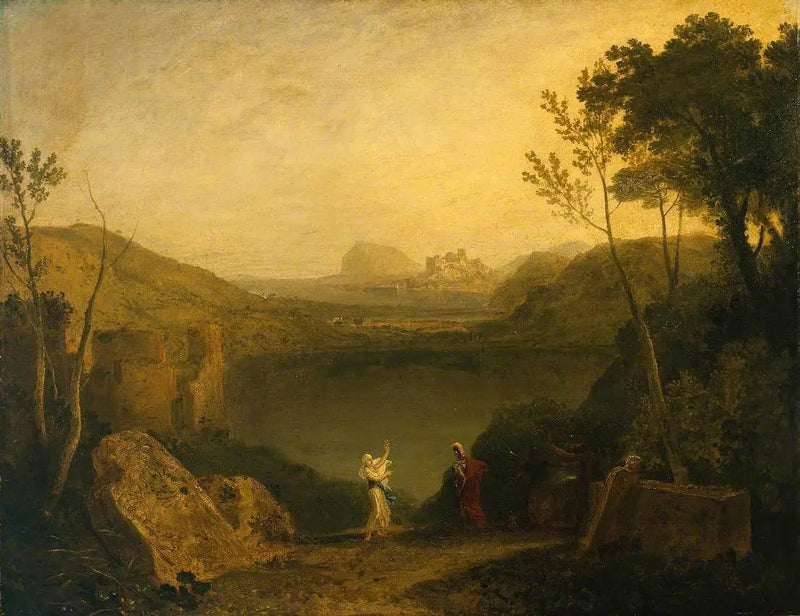 Aeneas og Sibyllen, Avernus Sø - J. M. W. Turner