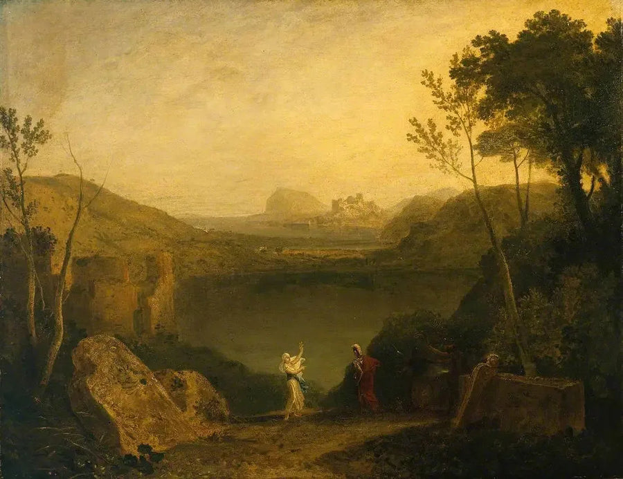 Aeneas og Sibyllen, Avernus Sø - J. M. W. Turner