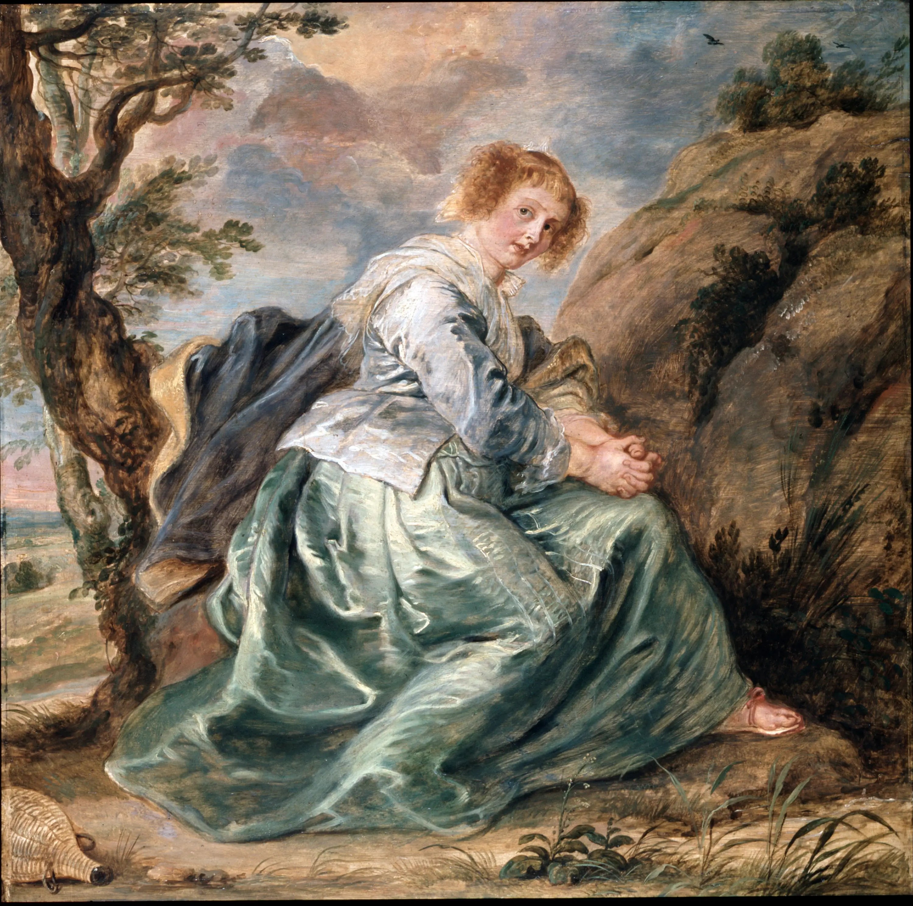 Agar dans le désert - Peter Paul Rubens image 1 tableau peint à l’huile sur toile