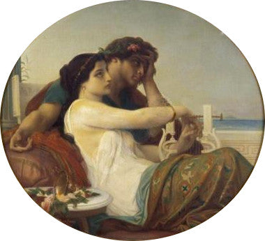 Aglaé og Boniface - Alexandre Cabanel