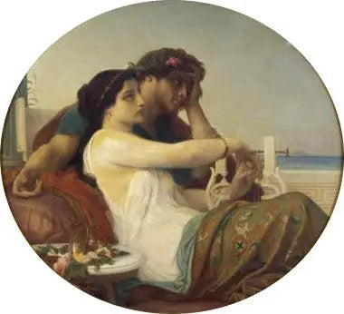 Aglaé og Boniface - Alexandre Cabanel