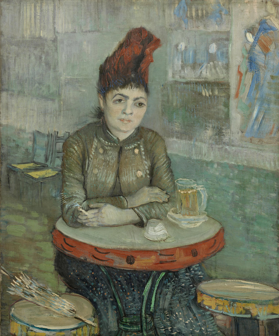 Agostina Segatori på Tambourin-caféen - Vincent van Gogh