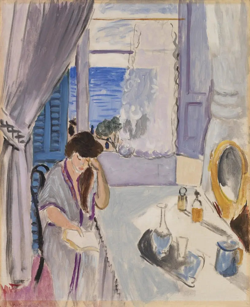 Reproduction du tableau « Agréable, intérieur - Henri Matisse » par Alpha Reproduction en peinture à l’huile