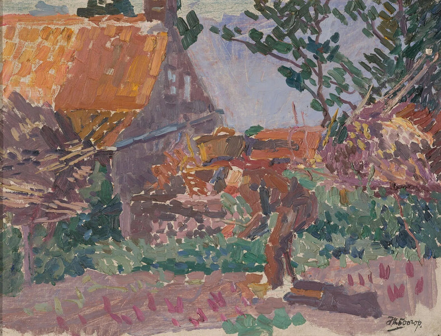 Landmand i sin køkkenhave - Jan Toorop