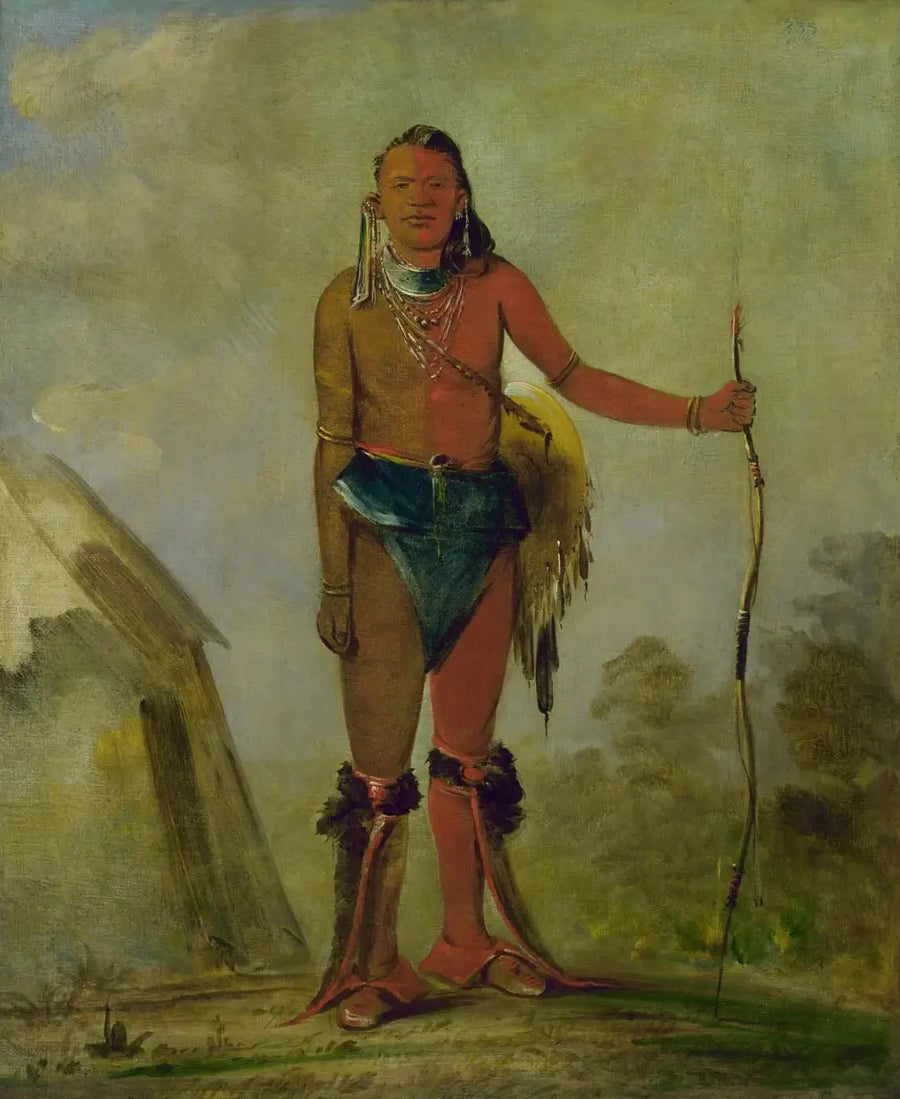 Aih-no-wa, Ilden, en helbredende ræv - George Catlin