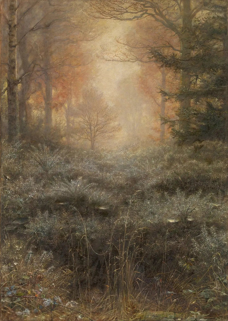 Ajoncs gennemblødt af dug - John Everett Millais