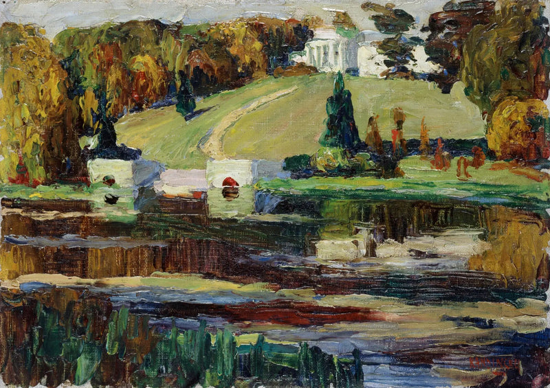 Akhtyrka, efterår - Vassily Kandinsky