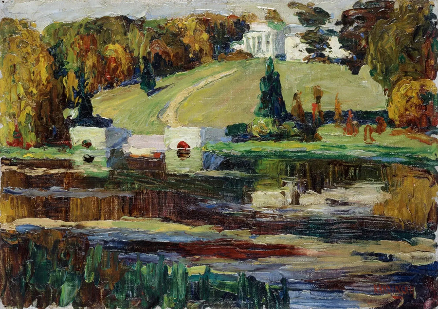 Akhtyrka, efterår - Vassily Kandinsky
