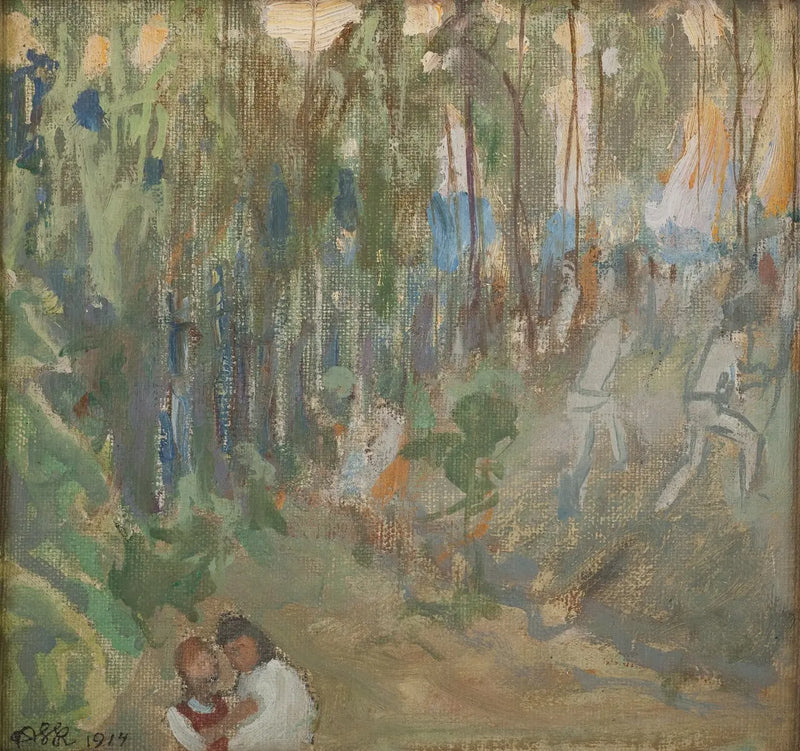 Feux de persécution - Akseli Gallen-Kallela