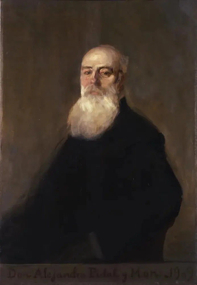 Alejandro Pidal og Mon - Joaquín Sorolla