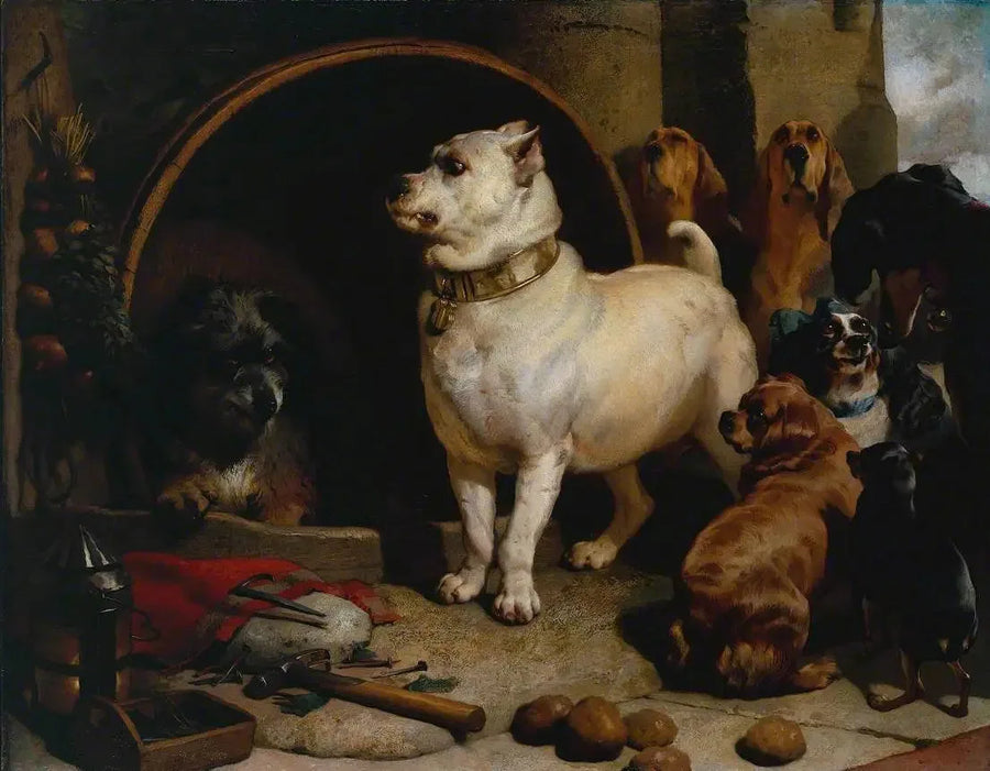 Alexandre og Diogène - Edwin Henry Landseer