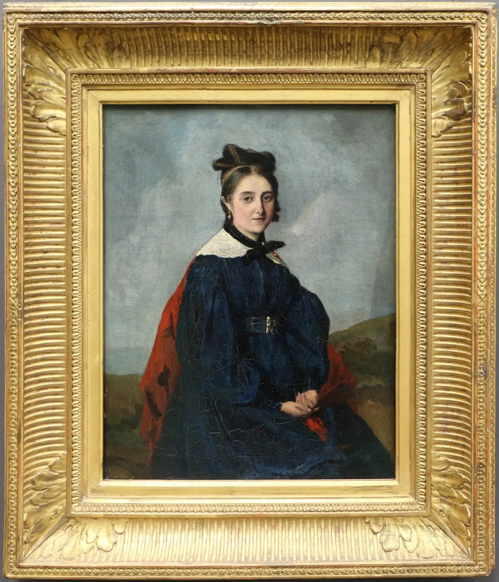 Alexina Ledoux - Jean-Baptiste Camille Corot image 1 reproduction d’œuvre d’art à l’huile