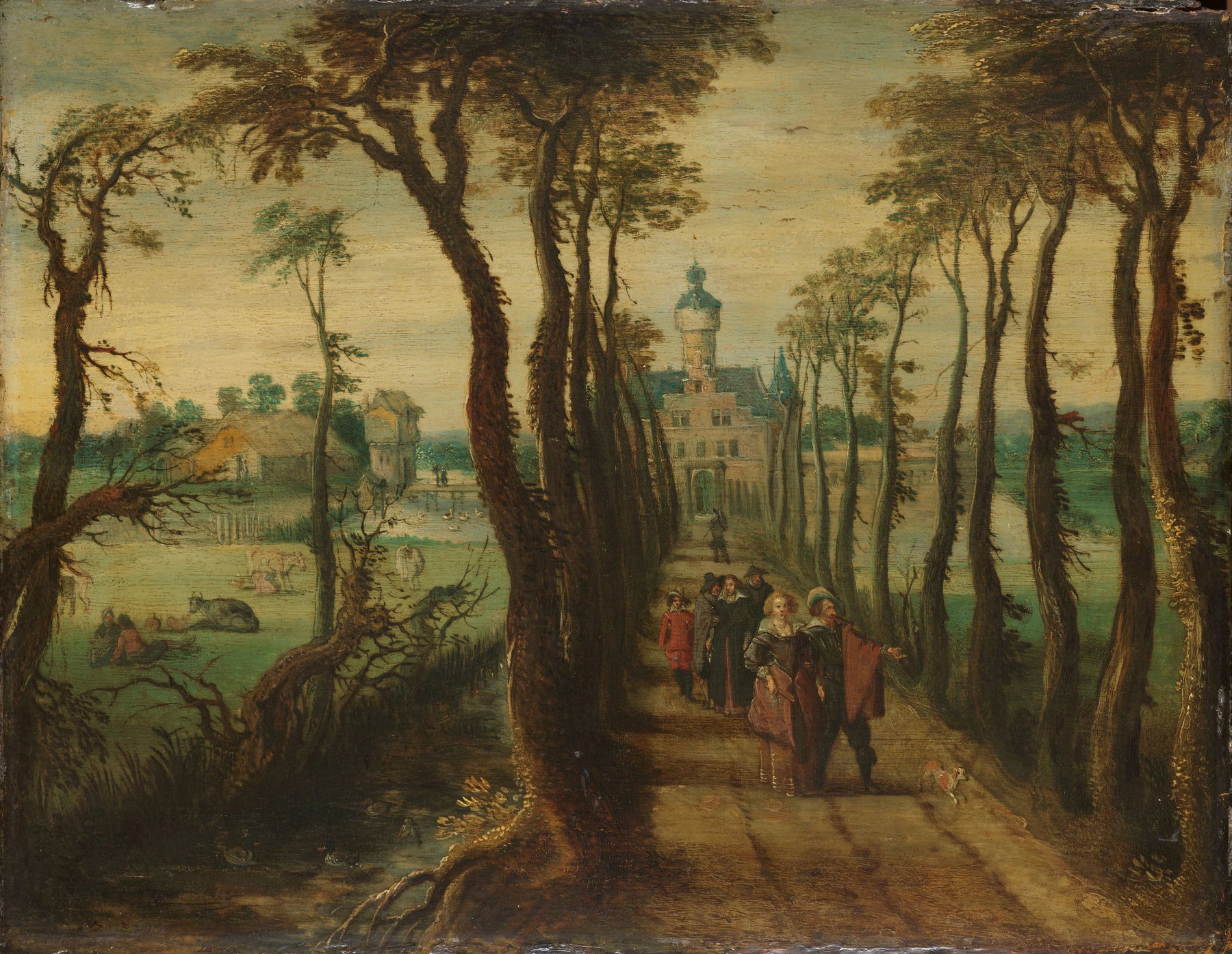 L'allée - Anon