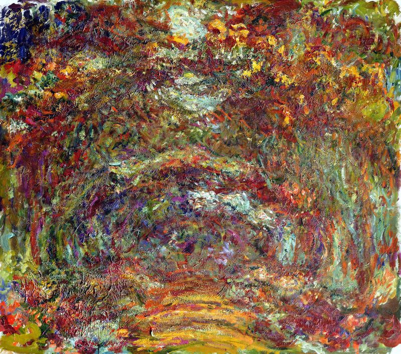 Rosengyden, Giverny - Claude Monet
