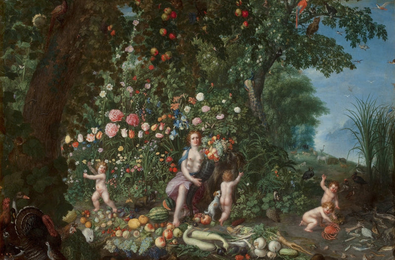 Allégorie de l'abondance - Jan Brueghel le Jeune