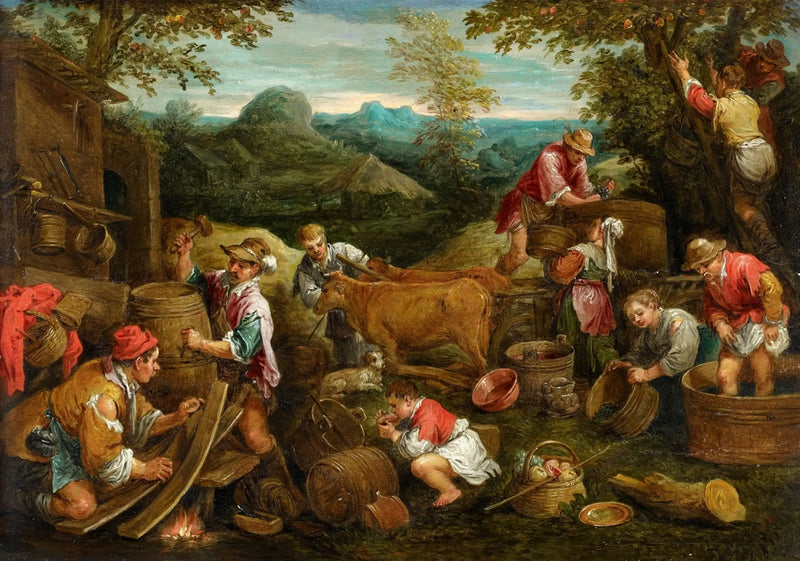 Efterårsallegori - David Teniers den Yngre