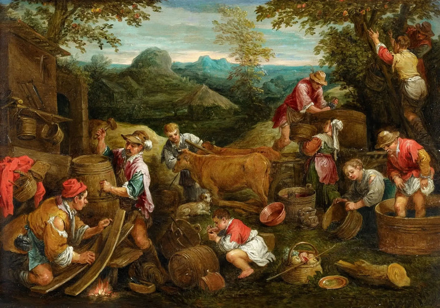 Efterårsallegori - David Teniers den Yngre