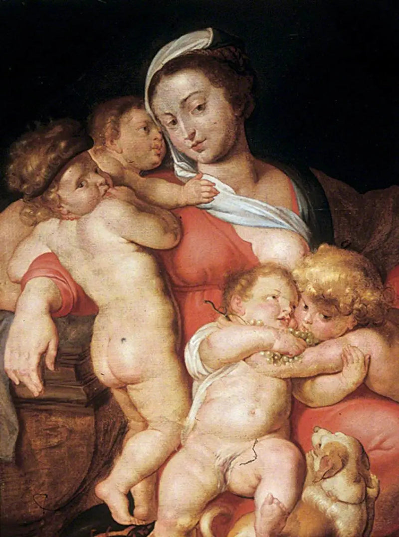 Allegori om Velgørenhed - Peter Paul Rubens