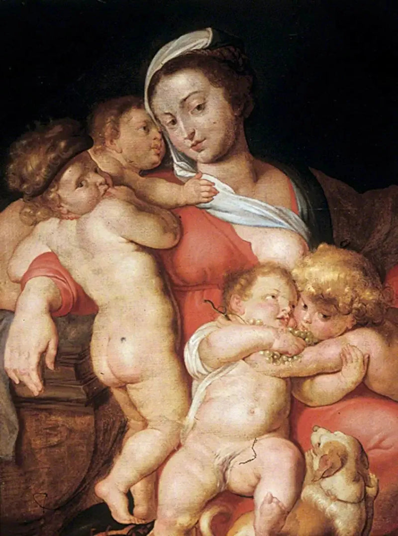 Allegori om Velgørenhed - Peter Paul Rubens