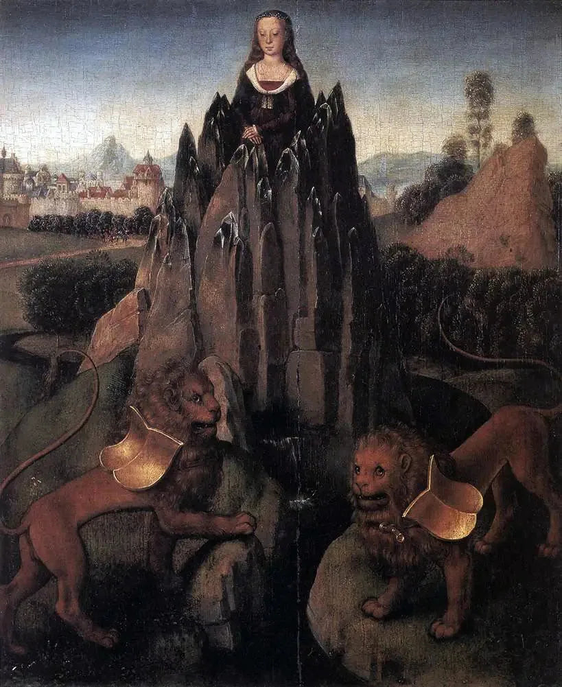Allegori af kyskhed - Hans Memling
